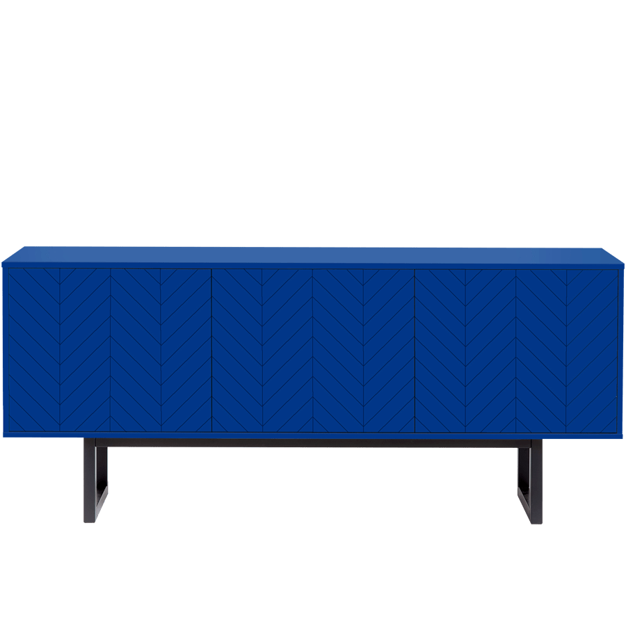 CAMDEN BLUE SIDEBOARD OAK - DYKE & DEAN