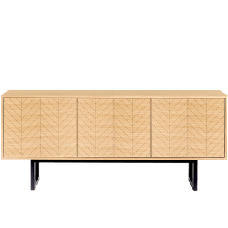 CAMDEN HERRINGBONE SIDEBOARD OAK - DYKE & DEAN