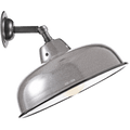 CHARCOAL NECK VENT SHADE WALL LAMP - DYKE & DEAN