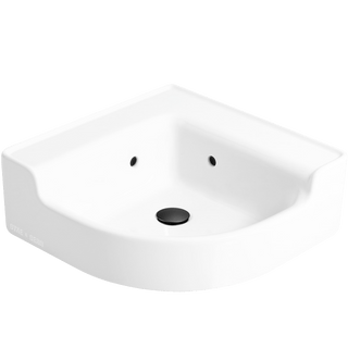 CLASSIC CERAMIC CORNER WALL & COUNTER SINK - DYKE & DEAN