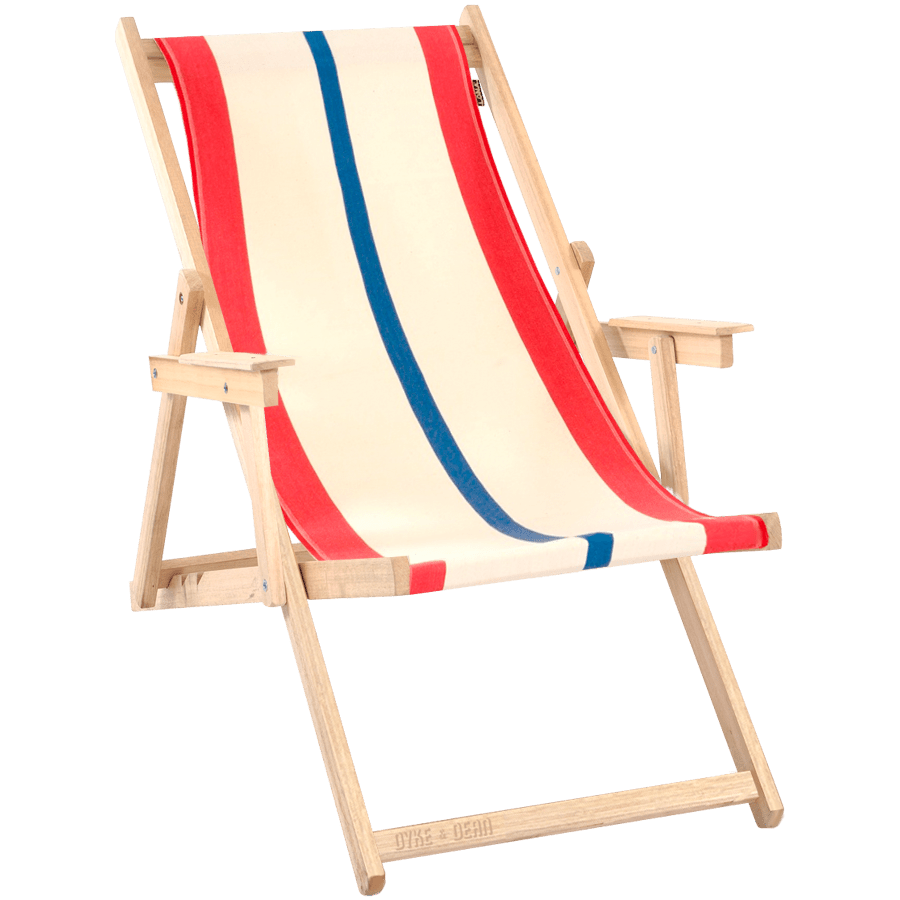 CLASSIC DECK CHAIR STRIPED COLOURS - DYKE & DEAN