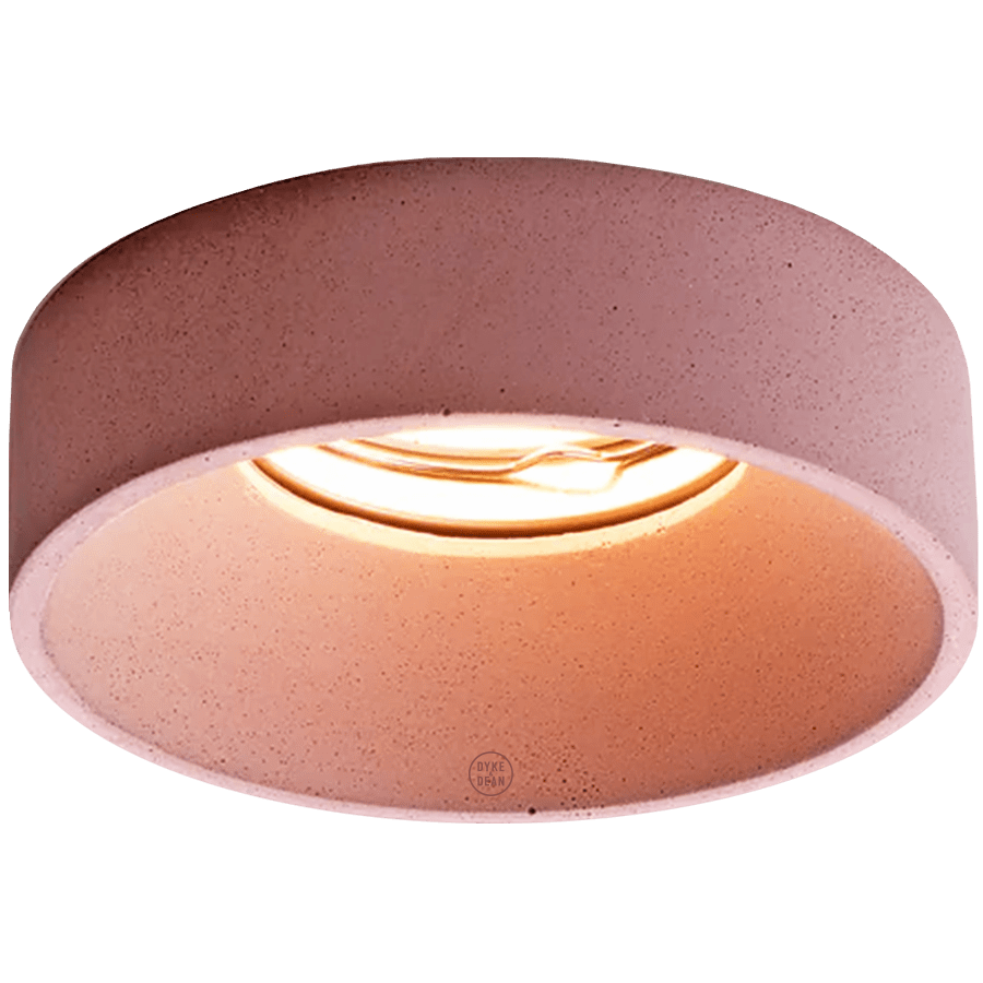 CONCRETE CEILING MOUNTED SPOT LIGHT - DYKE & DEAN