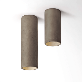 CONCRETE CYLINDER CEILING BROWN - DYKE & DEAN