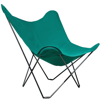 CUERO BUTTERFLY OUTDOOR DARK GREEN CHAIR - DYKE & DEAN