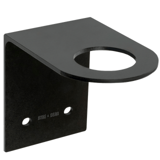 D&D SOAP PUMP WALL BRACKET BLACK - DYKE & DEAN