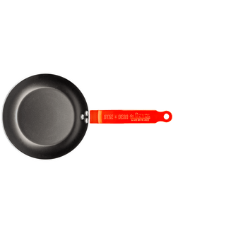 DE BUYER CHOC FRYING PANS RED HANDLES - DYKE & DEAN