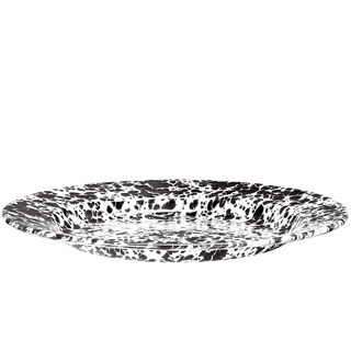 DINNER PLATE BLACK MARBLE - DYKE & DEAN