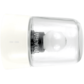 DUROPLAST CREAM REAR WIRED WALL & CEILING LIGHT - DYKE & DEAN