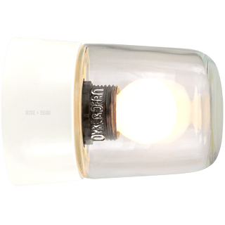 DUROPLAST CREAM REAR WIRED WALL & CEILING LIGHT - DYKE & DEAN