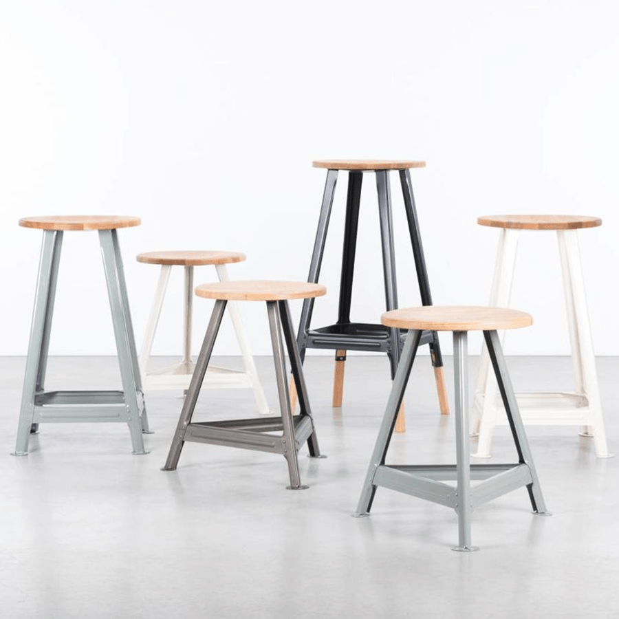 DYKE & DEAN SHOP STOOL SMALL - DYKE & DEAN