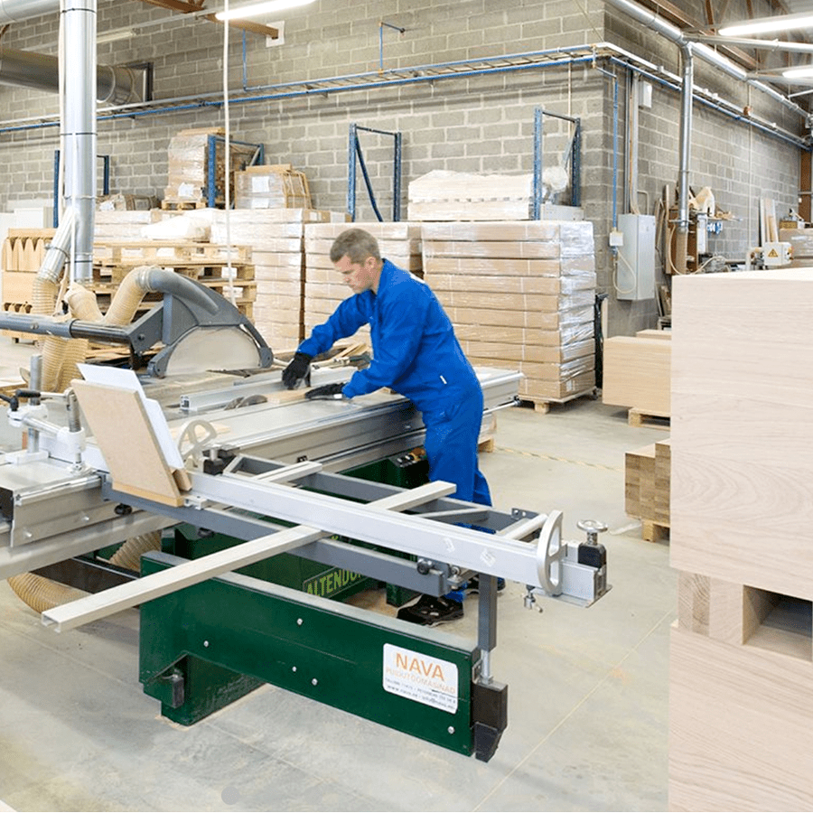 ENGLISH FLAP DESK OAK - DYKE & DEAN