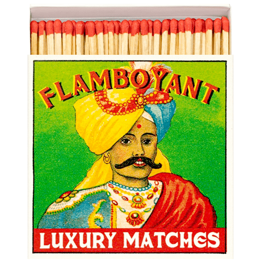 FLAMBOYANT LUXURY SAFETY MATCHES - DYKE & DEAN