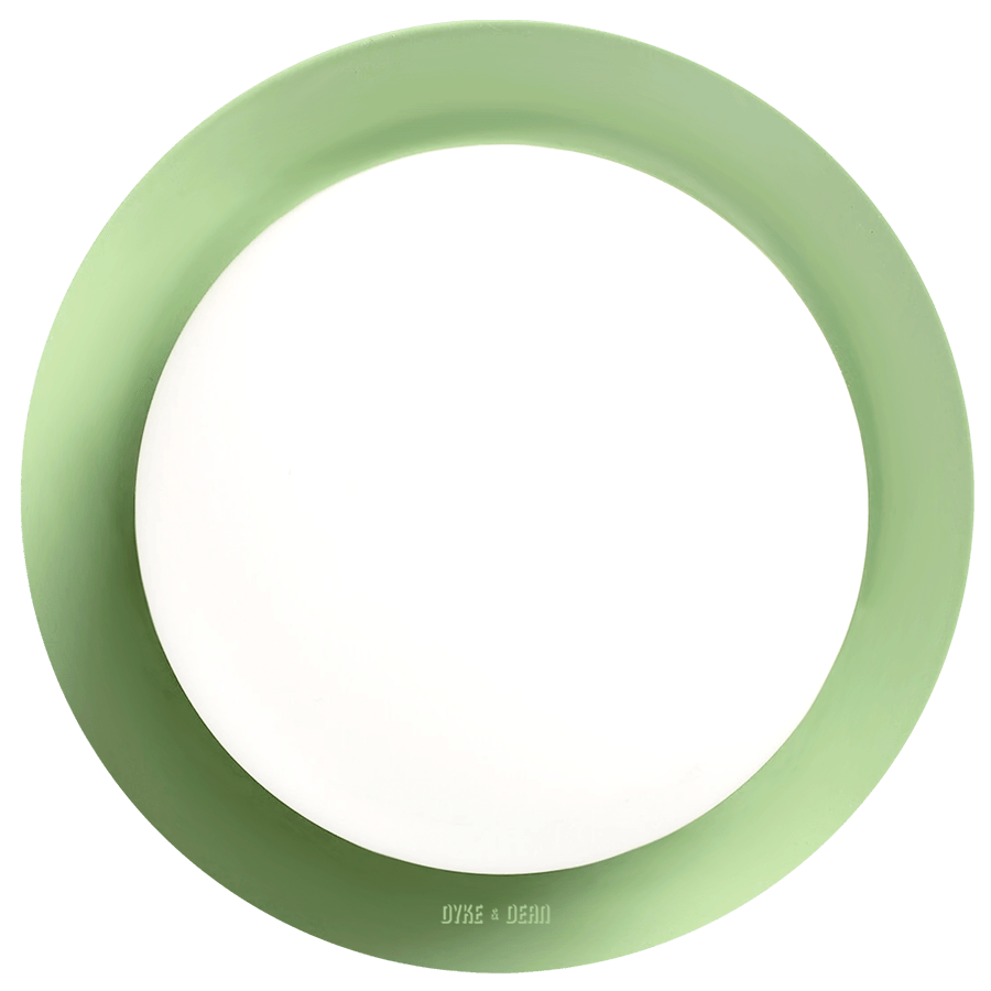 GREEN GLOBE REFLECTOR LAMP - DYKE & DEAN