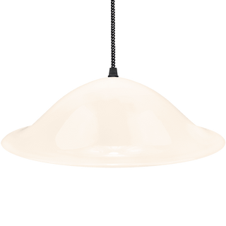 HALLWAY OPALINE GLASS PENDANT SHADE - DYKE & DEAN