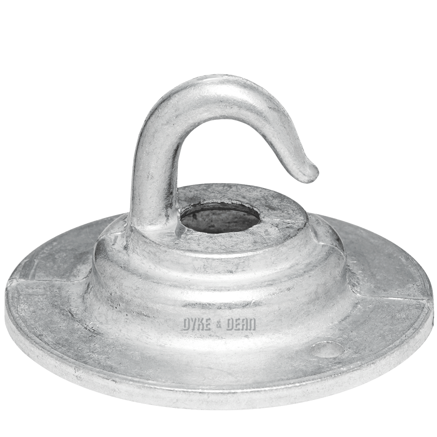 HEAVY DUTY CAST CEILING HOOK STEEL - DYKE & DEAN