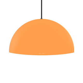 HEMISPHERE DOME PENDANT LIGHT BESPOKE COLOUR 300MM - DYKE & DEAN