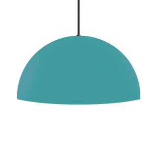 HEMISPHERE DOME PENDANT LIGHT BESPOKE COLOUR 300MM - DYKE & DEAN