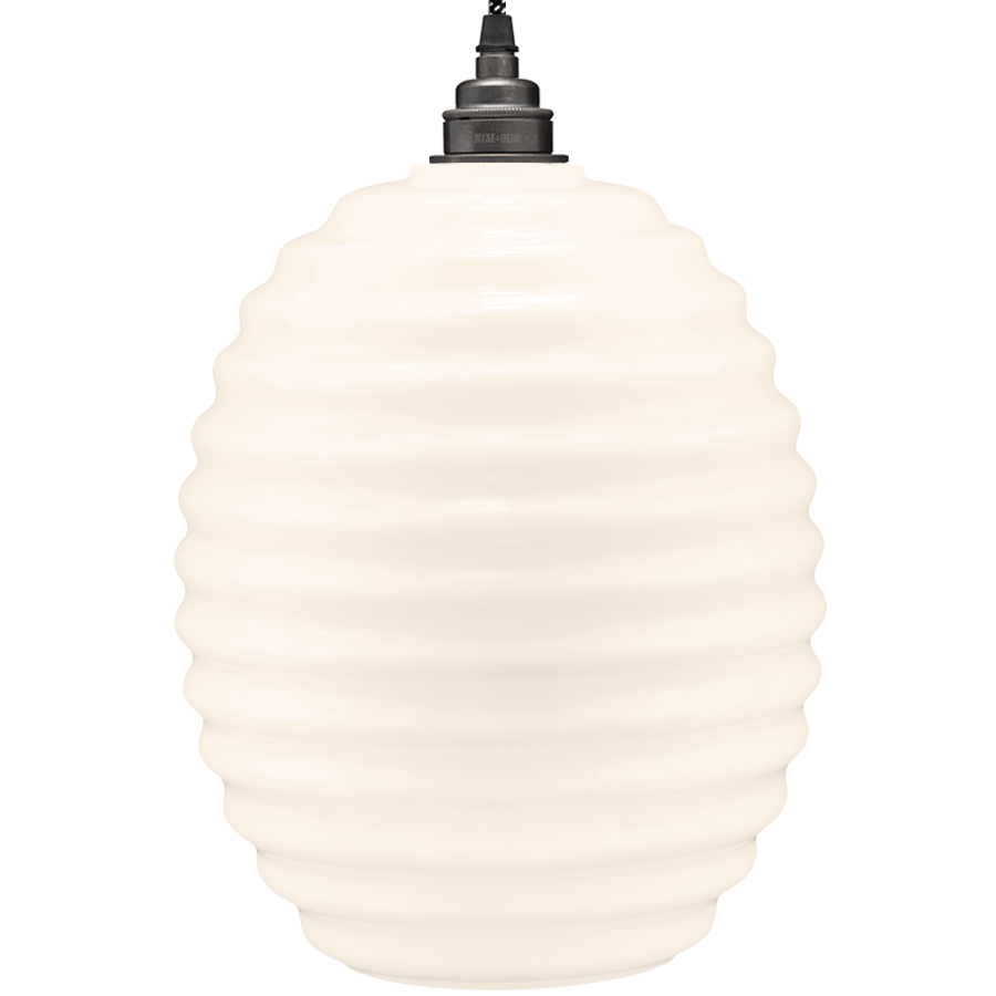 HIVE OPALINE GLASS PENDANT SHADE - DYKE & DEAN