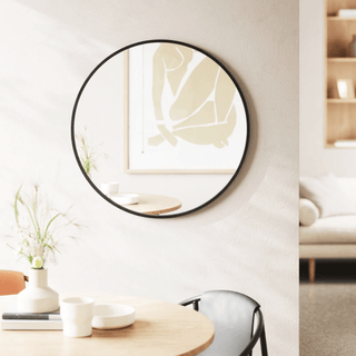 HUB RUBBER ROUND WALL MIRROR M - DYKE & DEAN