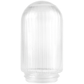 JAR RIBBED CLEAR GLASS 85mm - DYKE & DEAN