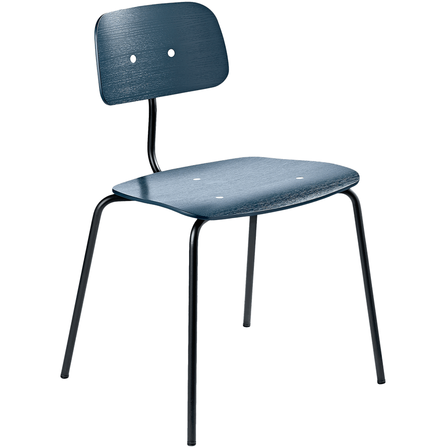 KEVI 2060 DINING CHAIR MIDNIGHT BLUE - DYKE & DEAN