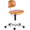 KEVI 2534U OFFICE CHAIR BARNWOOD LEATHER - DYKE & DEAN