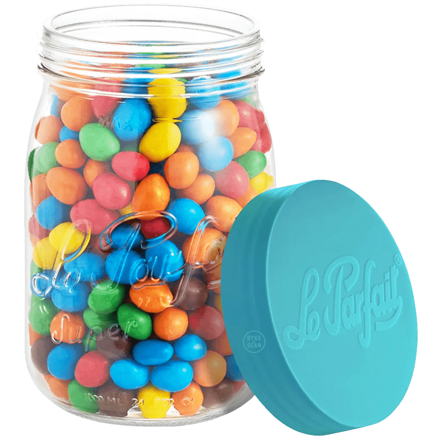 LE PARFAIT TEAL TOP JAR 1.0L - DYKE & DEAN