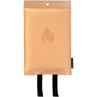 LIGHT LEATHER FIRE BLANKET - DYKE & DEAN