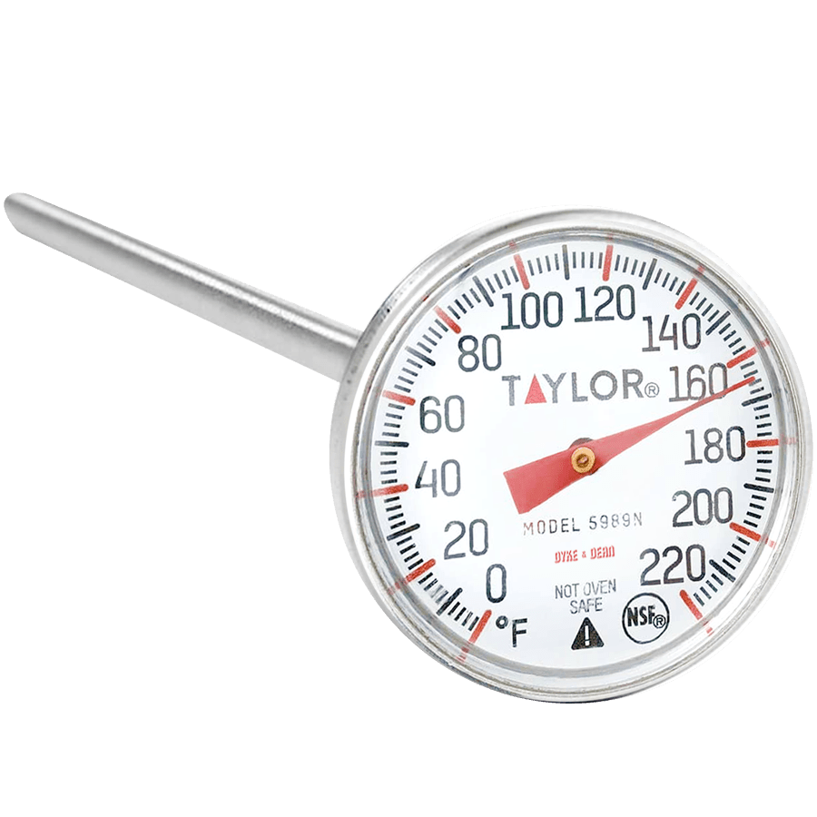 MAGNIFYING GLASS MEAT THERMOMETER - DYKE & DEAN
