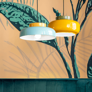 MARACANÀ CERAMIC PENDANT SHADE LAMP - DYKE & DEAN