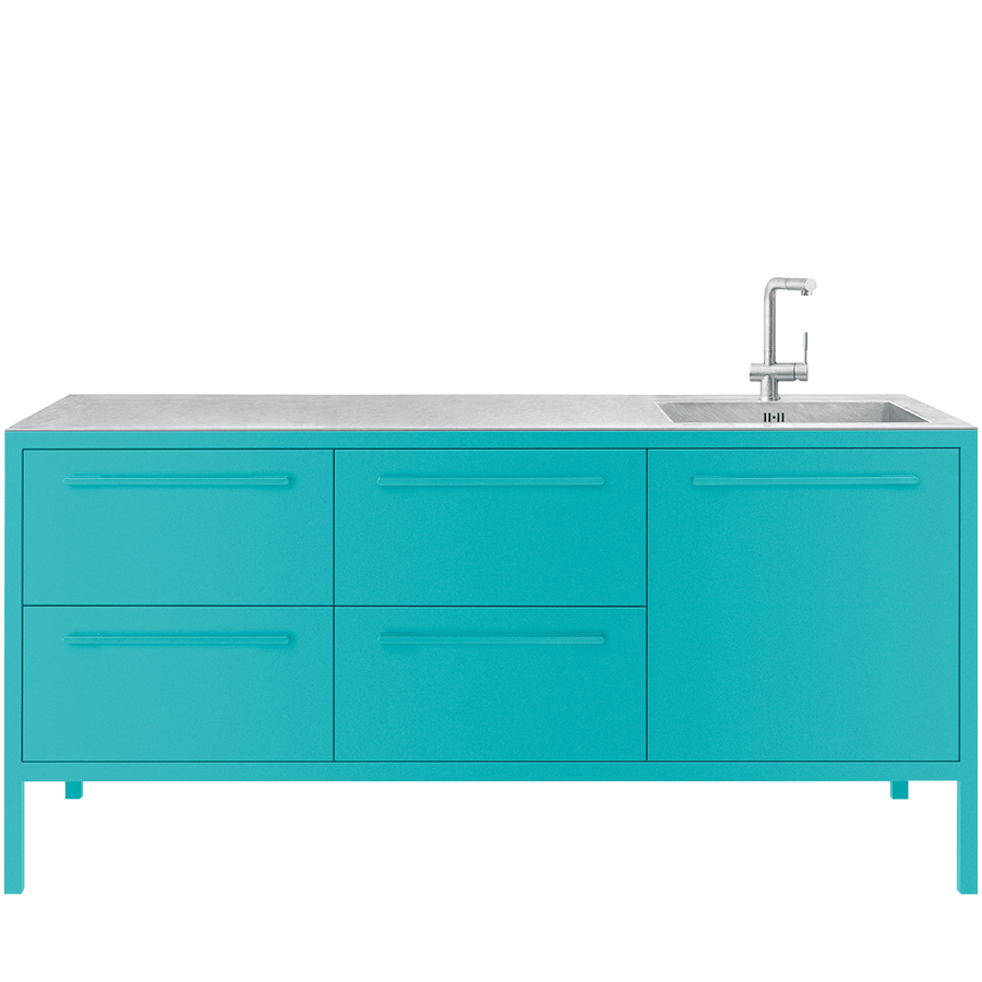 MODULAR KITCHEN UNIT TRIPLE - DYKE & DEAN