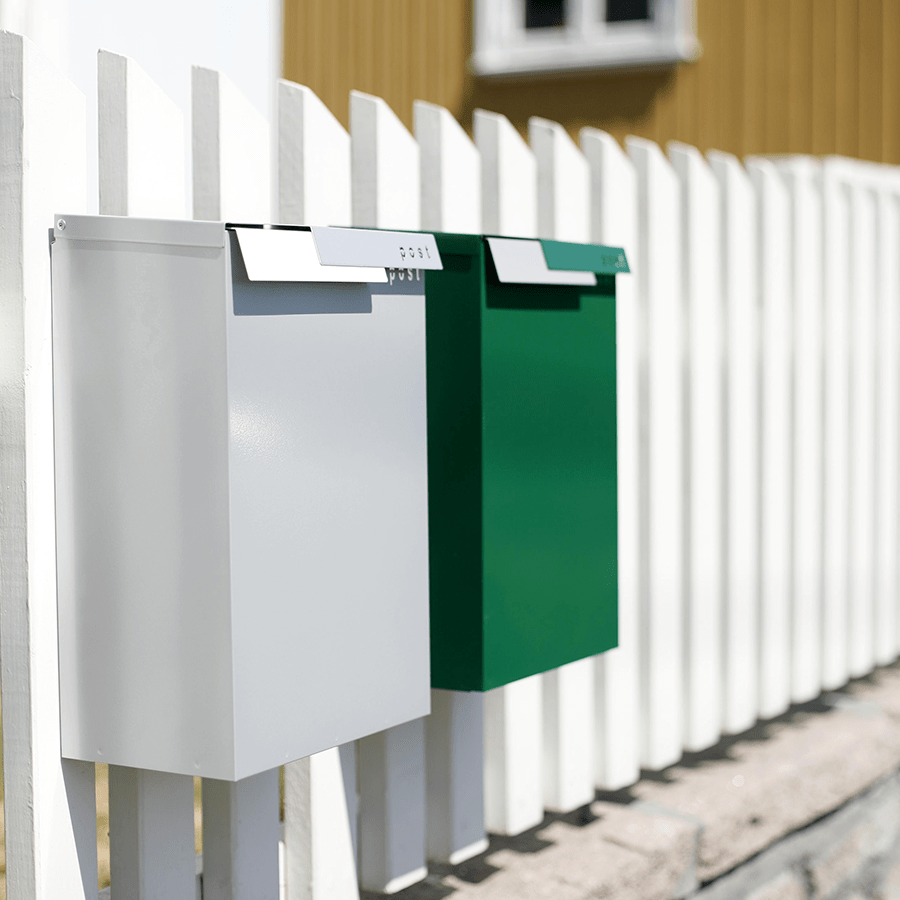 NORWEGIAN DOMESTIC POST BOX BROWN - DYKE & DEAN