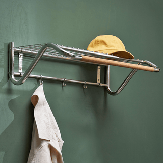 OAK BAR HAT RACK - DYKE & DEAN