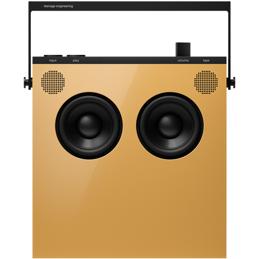 OB-4 SPEAKER RADIO OCHRE - DYKE & DEAN