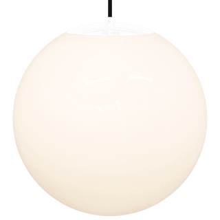 OPAL GLOBE PENDANT WHITE 500mm - DYKE & DEAN