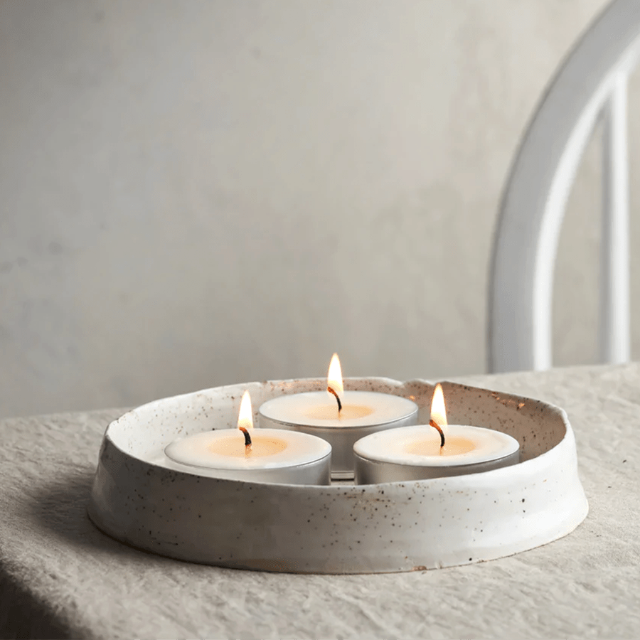 ORANGE BLOSSOM MAXI LAMORNA TEALIGHT CANDLES - DYKE & DEAN