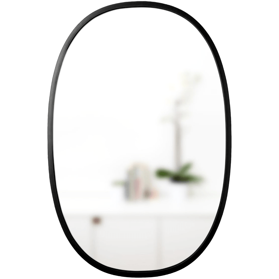 OVAL RUBBER WALL MIRRORS - DYKE & DEAN