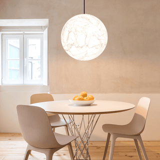 PAPER MOON PENDANT OPAL POLY 400MM - DYKE & DEAN