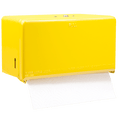 PAPER ROLL & TISSUE DISPENSER YELLOW - DYKE & DEAN