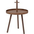 PICK ME UP SIDE TABLE WALNUT - DYKE & DEAN