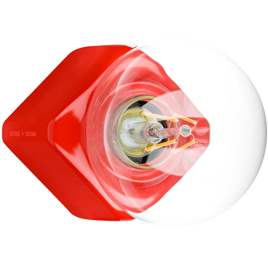 PORCELAIN CUBUS WALL & CEILING LAMP COLOURS - DYKE & DEAN