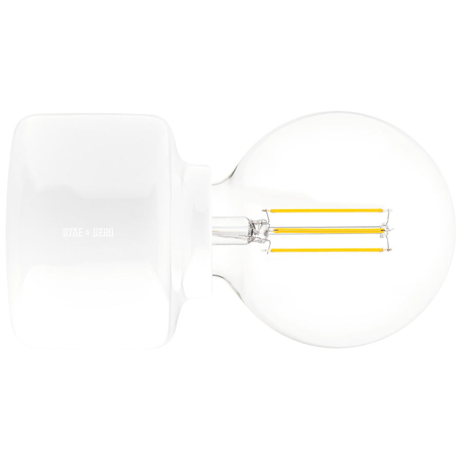 PORCELAIN ROTO WALL & CEILING LAMP - DYKE & DEAN