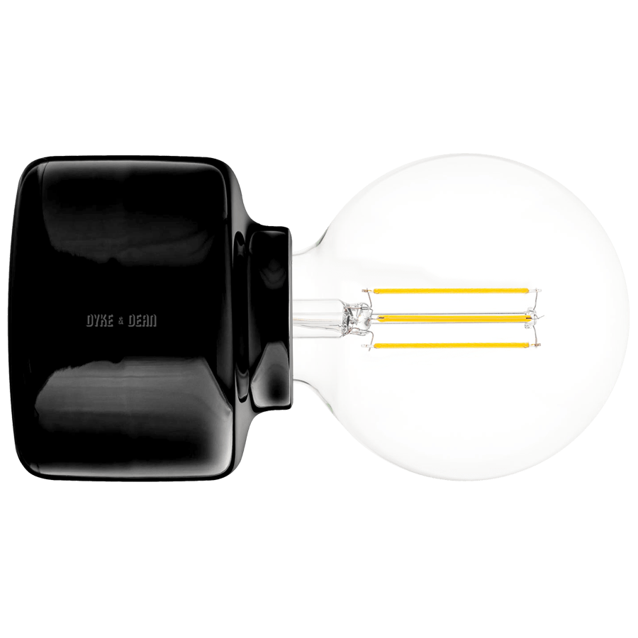 PORCELAIN ROTO WALL & CEILING LAMP - DYKE & DEAN