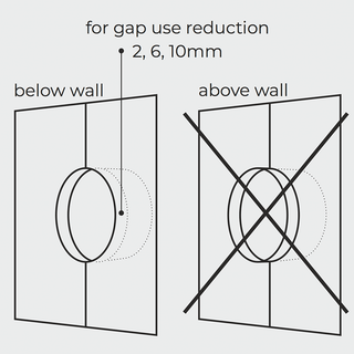 PORCELAIN WALL CABLE MOTION SENSOR CHLOREDO - DYKE & DEAN