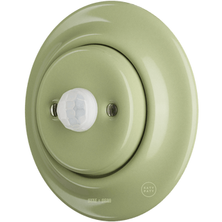 PORCELAIN WALL CABLE MOTION SENSOR MOSS GREEN - DYKE & DEAN