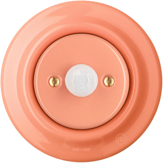 PORCELAIN WALL CABLE MOTION SENSOR SALMON - DYKE & DEAN