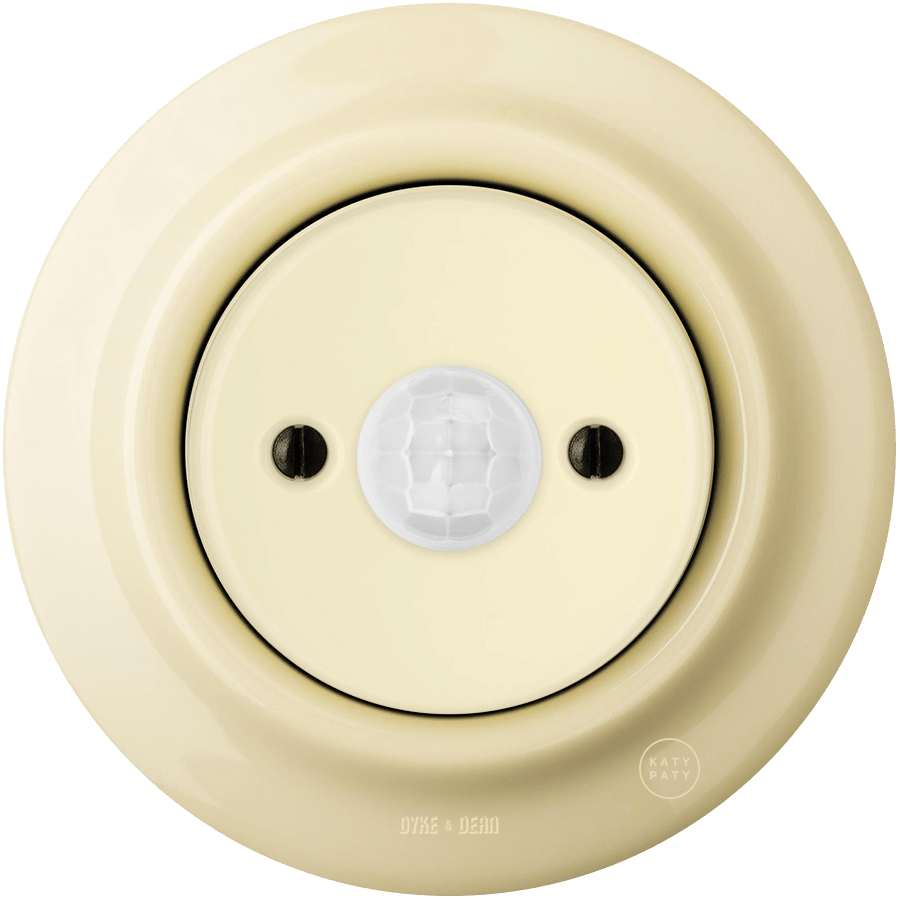 PORCELAIN WALL CABLE MOTION SENSOR VANILLA - DYKE & DEAN