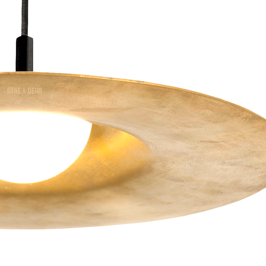 RAW BRASS PENDANT LAMP - DYKE & DEAN