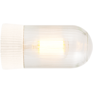 RIBBED CERAMIC REARWIRED LAMPS - WALL LIGHTS - DYKE & DEAN  - Homewares | Lighting | Modern Home Furnishings