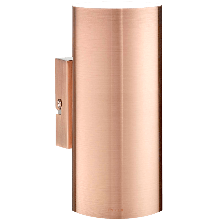 WALL CYLINDER SPOT LIGHTS COPPER - DYKE & DEAN